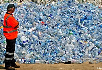 bottled water landfill waste money