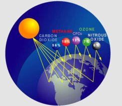 So many greenhouse gases, so many climate change deniers... http://www.learner.org/